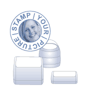   Stamps (photo stamps)  photorealistic stamps 
