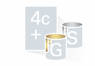 Gold und Silber drucken