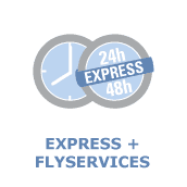   Speedfly and Express  guaranteed. fast. 