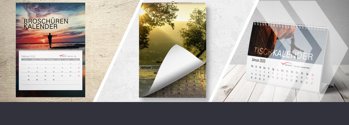 Für 2020 Kalender drucken lassen