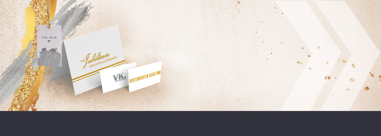 Sonderfarbe Gold drucken oder Silber drucken