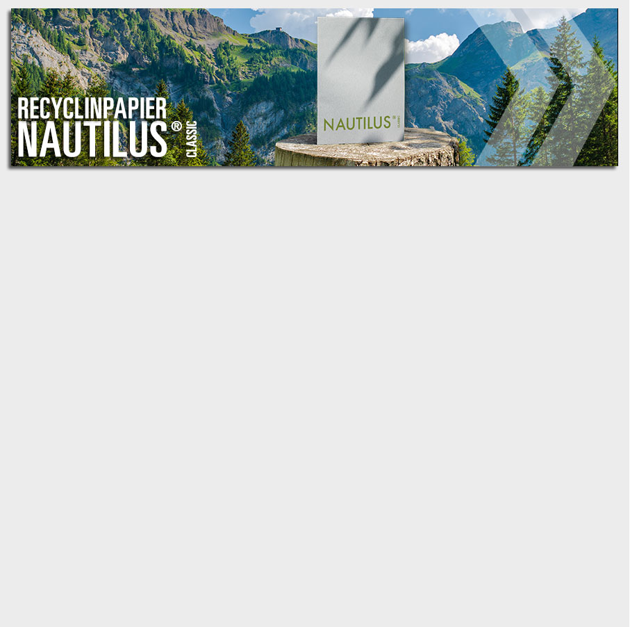 Musteranforderung Recyclingpapier Nautilus ® Classic