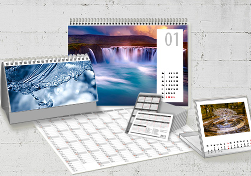 365 Tage präsent sein - Kalender drucken bei flyerwire