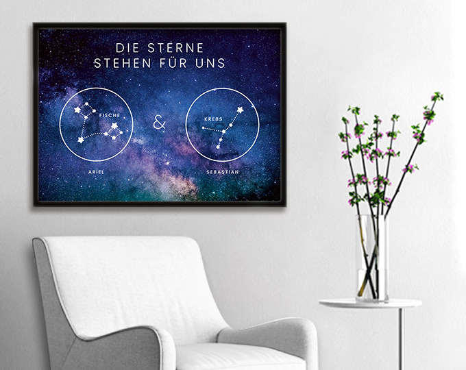 Vorschaugrafik zum Motiv 'Sternzeichen für uns'
