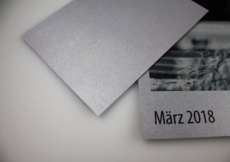 Edler Wandkalender, chrom, Ausschnitt Ausschnitt Chrom Wandkalender