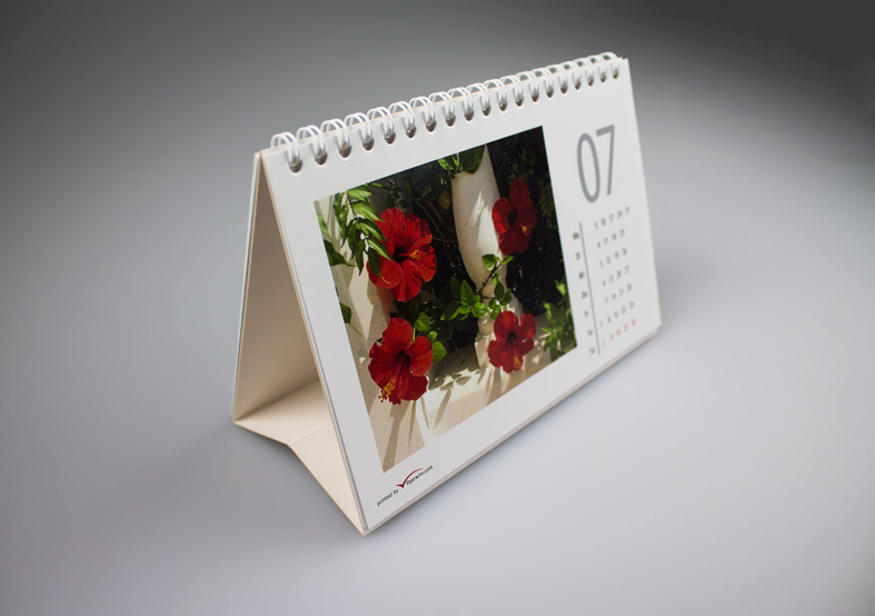 Tischkalender Dreiecksaufsteller Tischkalender