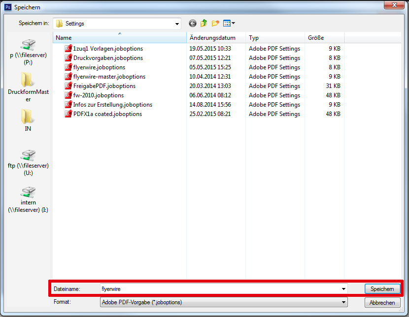 export photoshop 6