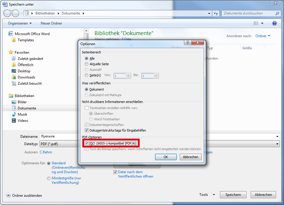 export word 3
