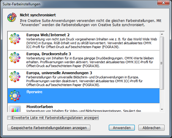 farbeinstellungen synchronisieren 4