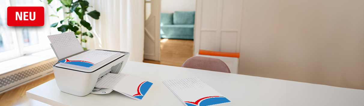Entdecken Sie unseren neuen Konfigurator für Briefpapier