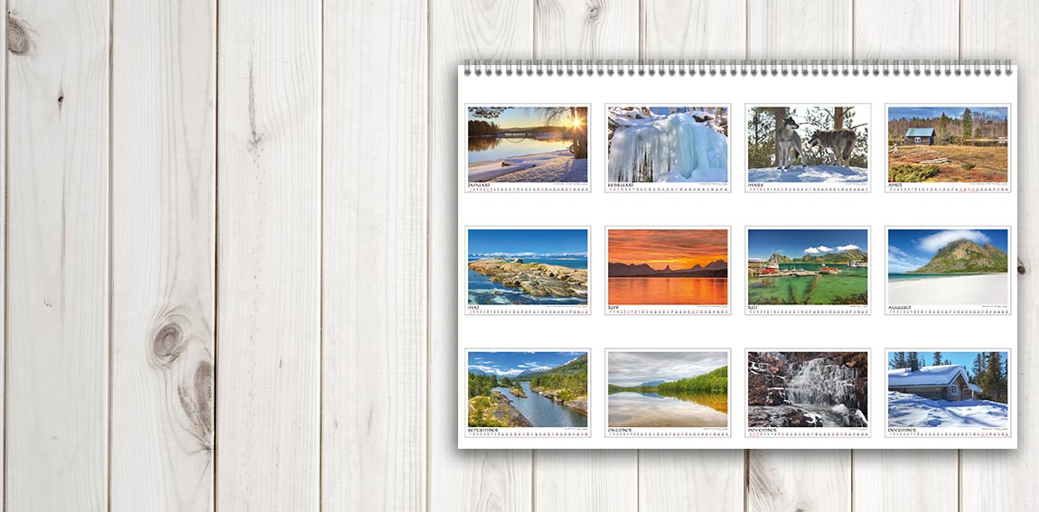 Indexseite für Ihren Fotokalender