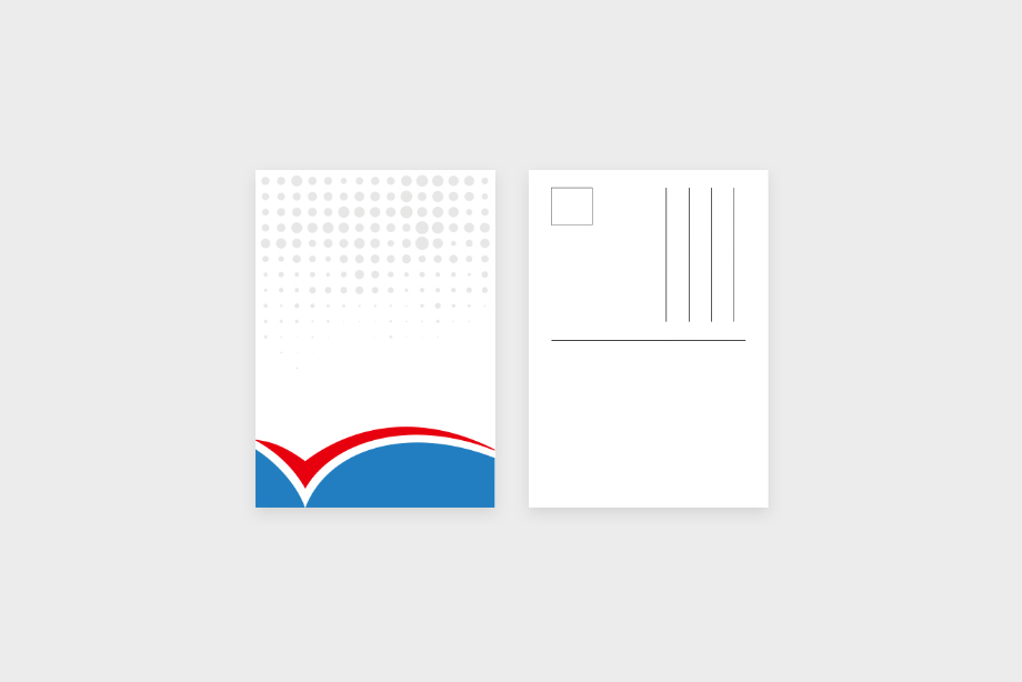 Postkarten Vorder- und Rückseite – professionelle Druckqualität für Mailings und private Grüße