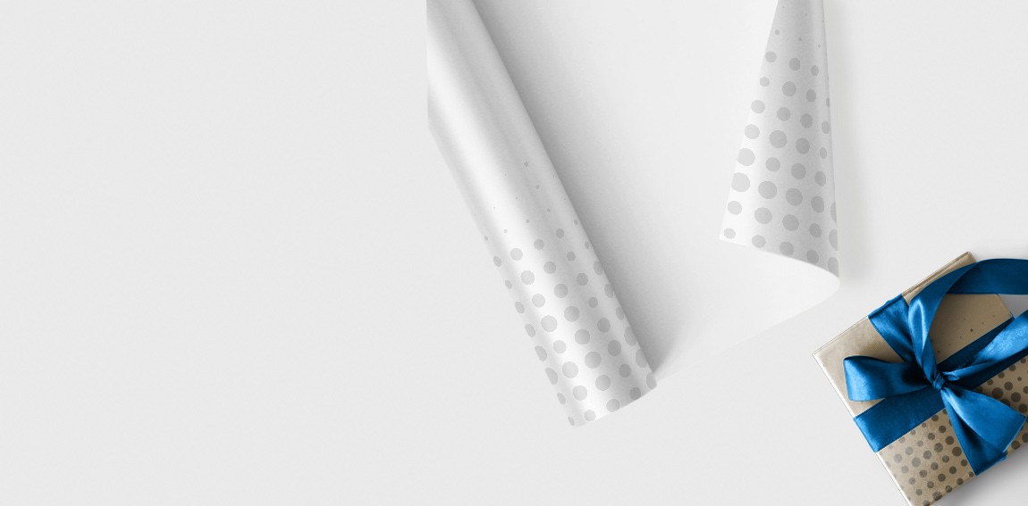 Beispiel: Geschenkpapier mit eigenem Motiv – ideal für Geschenke und Verpackungen