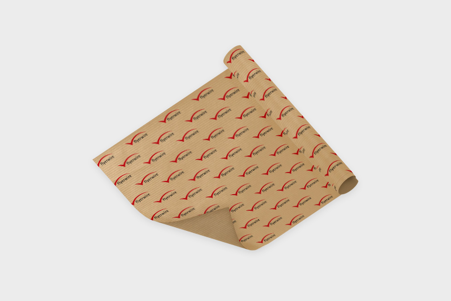 Geschenkpapier aus Kraftpapier mit eigenem Motiv – natürliche Optik für Geschenke und Verpackungen