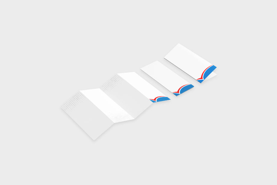 Zickzackfalz Flyer drucken – 8-seitiger Leporello-Flyer für ausführliche Informationen und Werbung