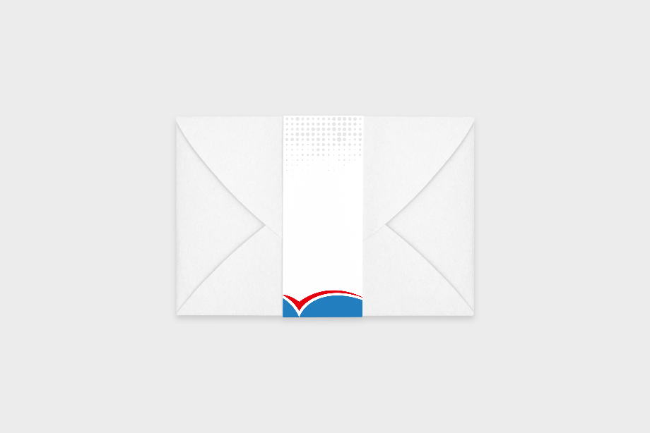 Briefumschlag mit Banderole – hochwertige Druckbanderolen online gestalten und bestellen