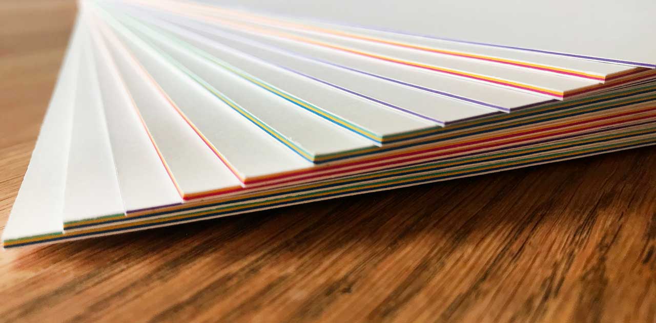 Materialvielfalt Multiloft Farbkernkarten