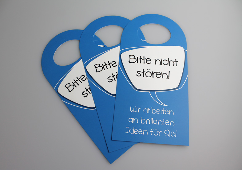Türanhänger beidseitig mattlackiert