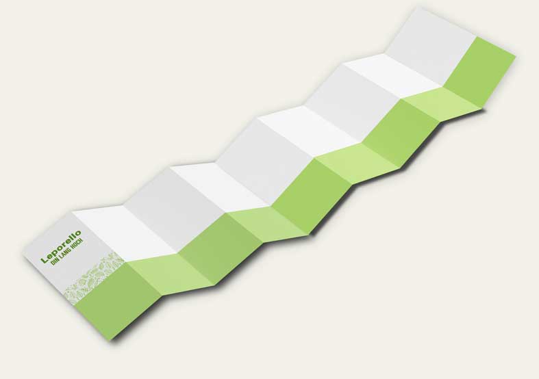 Umwelt-Leporello DIN Lang hoch bestellen Umwelt-Leporello DIN Lang hoch konfigurieren