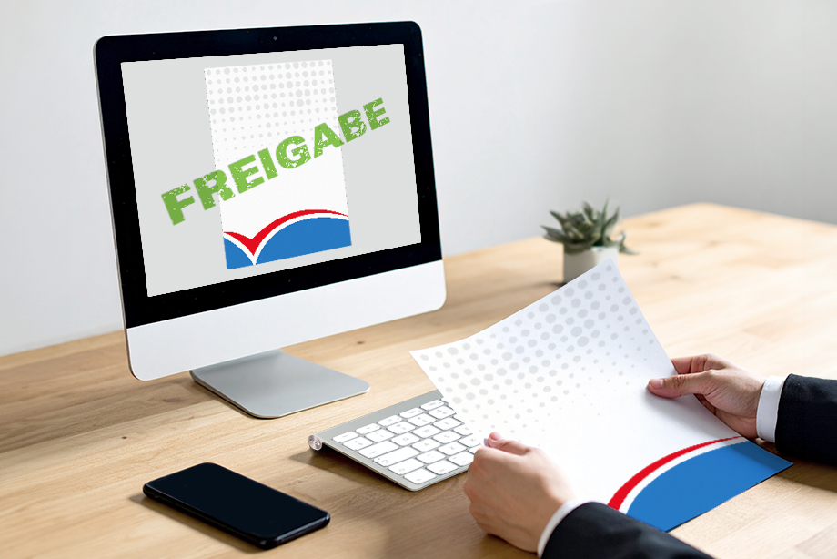 Freigabe und Vorabexemplar